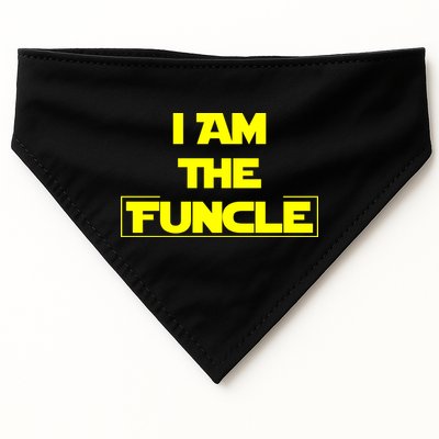 I Am The Funcle Fun Uncle USA-Made Doggie Bandana