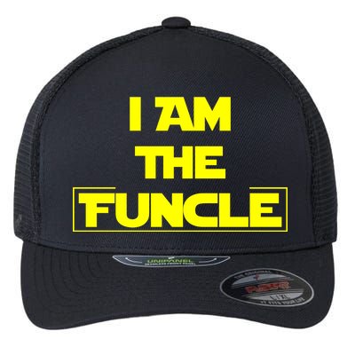 I Am The Funcle Fun Uncle Flexfit Unipanel Trucker Cap