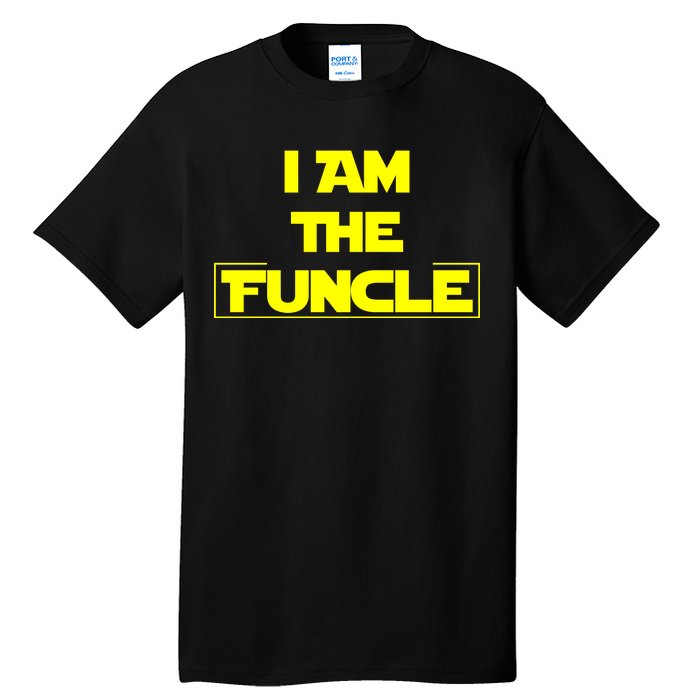 I Am The Funcle Fun Uncle Tall T-Shirt