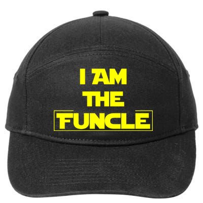 I Am The Funcle Fun Uncle 7-Panel Snapback Hat