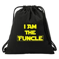 I Am The Funcle Fun Uncle Drawstring Bag