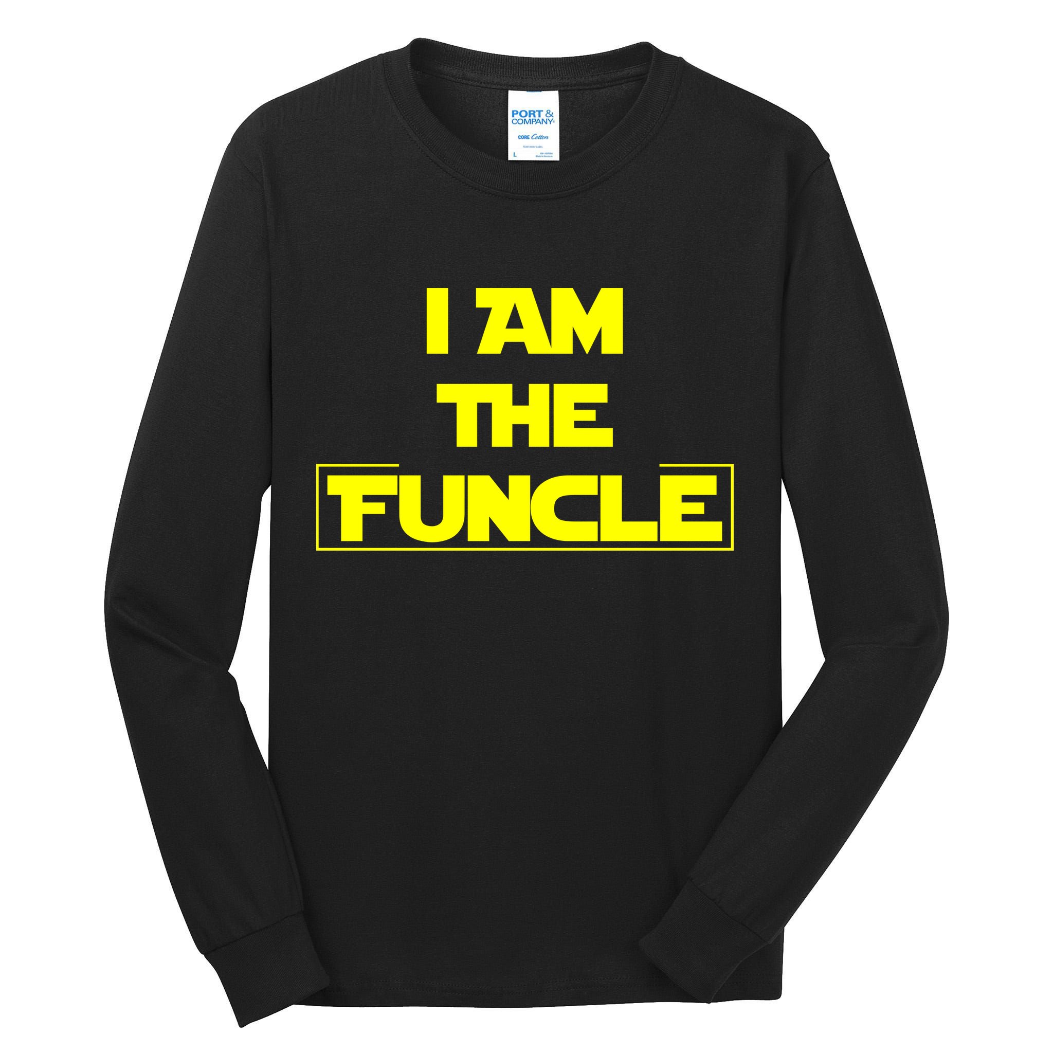 I Am The Funcle Fun Uncle Tall Long Sleeve T-Shirt
