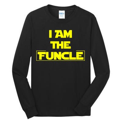 I Am The Funcle Fun Uncle Tall Long Sleeve T-Shirt