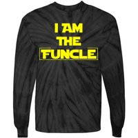 I Am The Funcle Fun Uncle Tie-Dye Long Sleeve Shirt