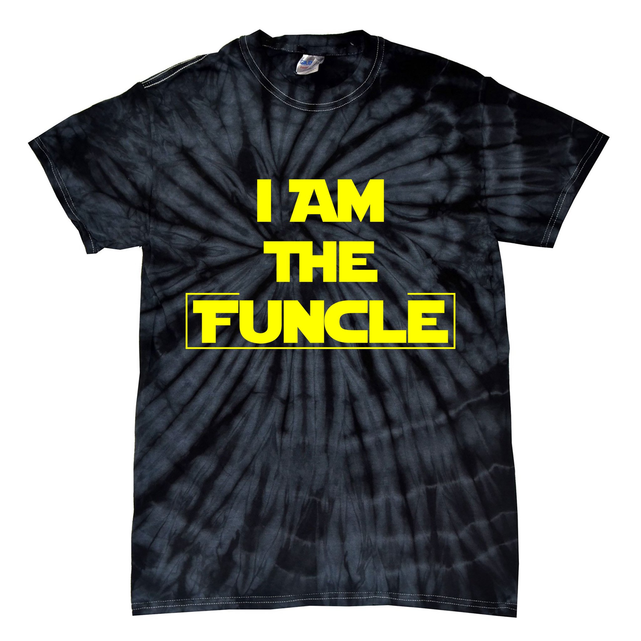 I Am The Funcle Fun Uncle Tie-Dye T-Shirt