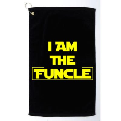 I Am The Funcle Fun Uncle Platinum Collection Golf Towel