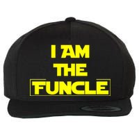 I Am The Funcle Fun Uncle Wool Snapback Cap