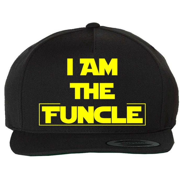 I Am The Funcle Fun Uncle Wool Snapback Cap