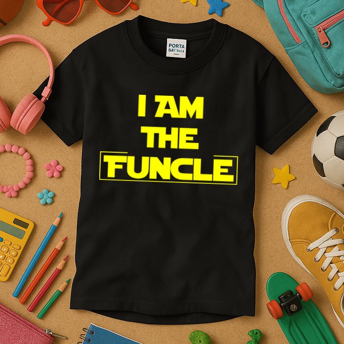 I Am The Funcle Fun Uncle Kids T-Shirt