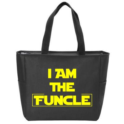 I Am The Funcle Fun Uncle Zip Tote Bag