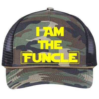 I Am The Funcle Fun Uncle Retro Rope Trucker Hat Cap