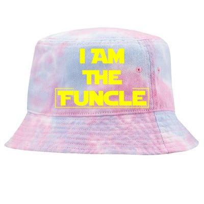 I Am The Funcle Fun Uncle Tie-Dyed Bucket Hat