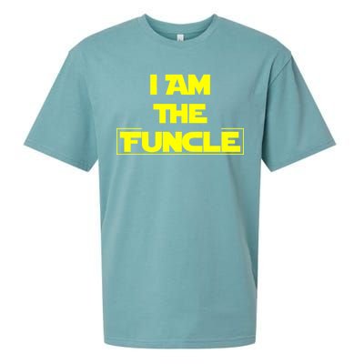 I Am The Funcle Fun Uncle Sueded Cloud Jersey T-Shirt