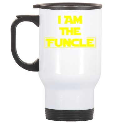 I Am The Funcle Fun Uncle Stainless Steel Travel Mug