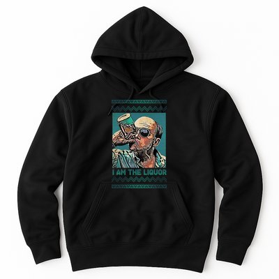 I Am The Liquor Ugly Christmas Sweater Hoodie