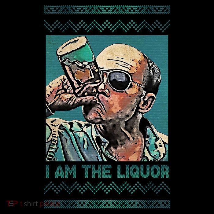 I Am The Liquor Ugly Christmas Sweater Impact Tech Backpack