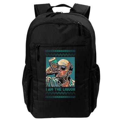 I Am The Liquor Ugly Christmas Sweater Backpack