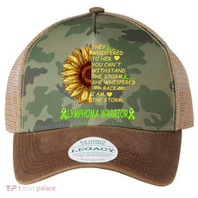 I Am The Storm Lymphoma Warrior Legacy Tie Dye Trucker Hat