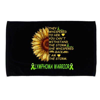 I Am The Storm Lymphoma Warrior Microfiber Hand Towel