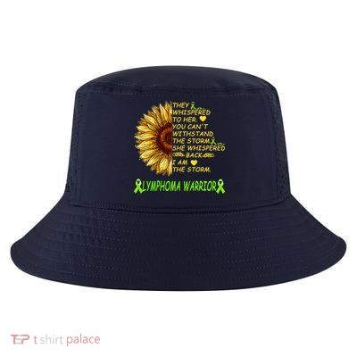 I Am The Storm Lymphoma Warrior Cool Comfort Performance Bucket Hat
