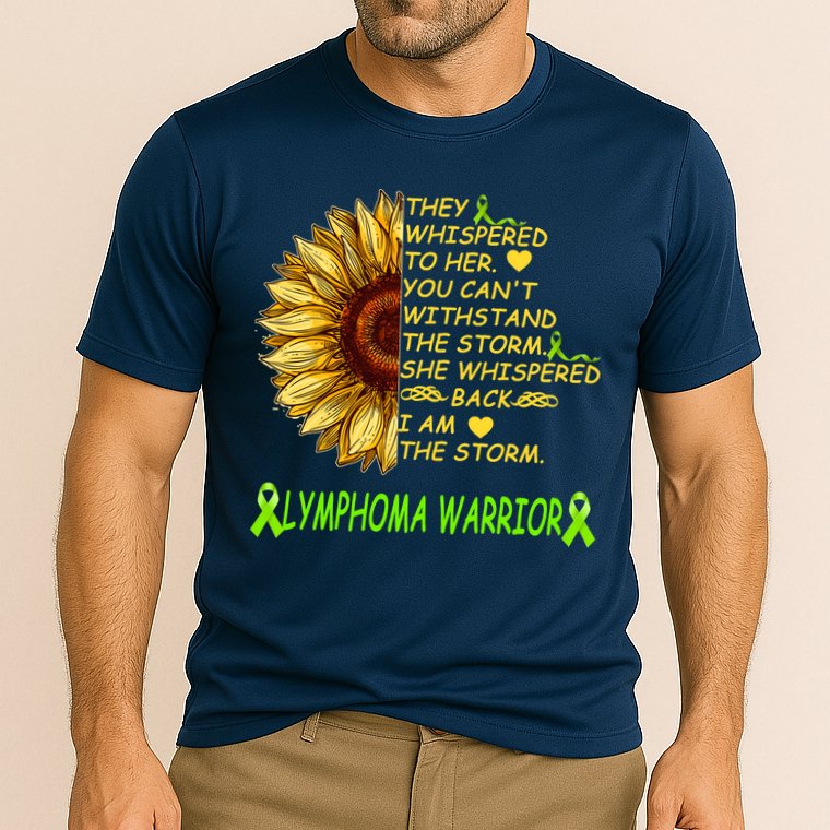 I Am The Storm Lymphoma Warrior Cooling Performance Crew T-Shirt
