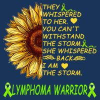 I Am The Storm Lymphoma Warrior Sweatshirt