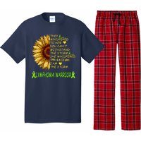 I Am The Storm Lymphoma Warrior Pajama Set