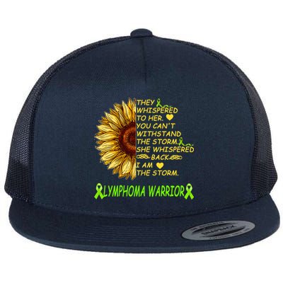 I Am The Storm Lymphoma Warrior Flatbill Hat