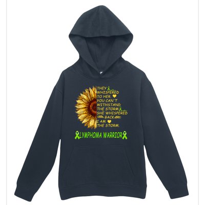 I Am The Storm Lymphoma Warrior Urban Pullover Hoodie