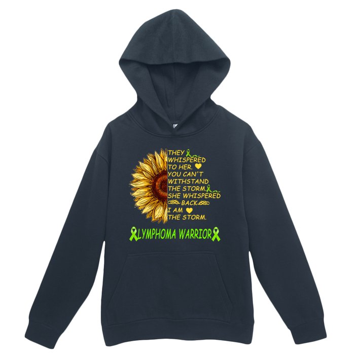 I Am The Storm Lymphoma Warrior Urban Pullover Hoodie