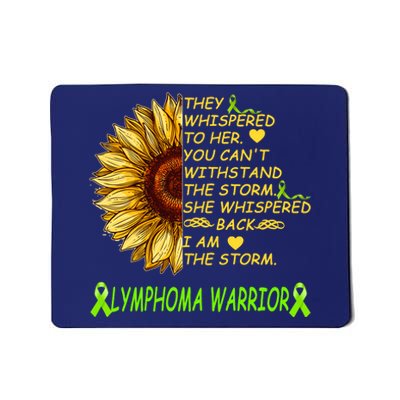 I Am The Storm Lymphoma Warrior Mousepad