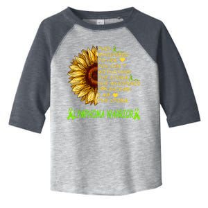 I Am The Storm Lymphoma Warrior Toddler Fine Jersey T-Shirt