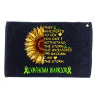 I Am The Storm Lymphoma Warrior Grommeted Golf Towel