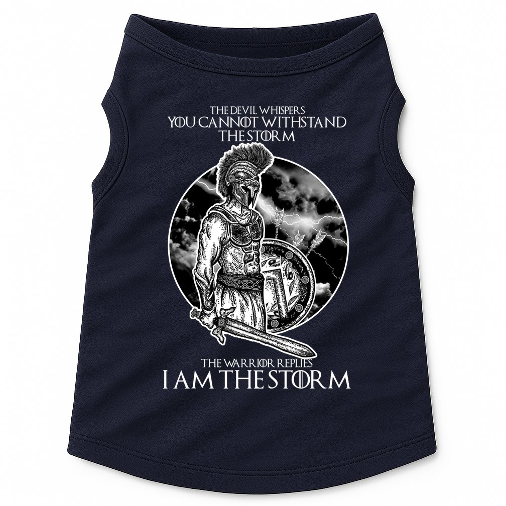 I Am The Storm Warrior Doggie Tank