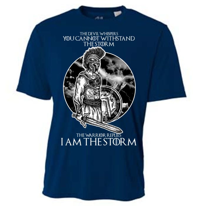 I Am The Storm Warrior Cooling Performance Crew T-Shirt