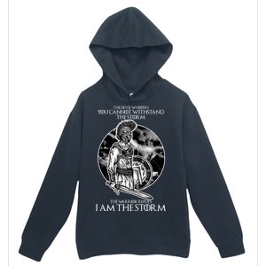 I Am The Storm Warrior Urban Pullover Hoodie