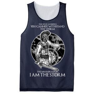 I Am The Storm Warrior Mesh Reversible Basketball Jersey Tank