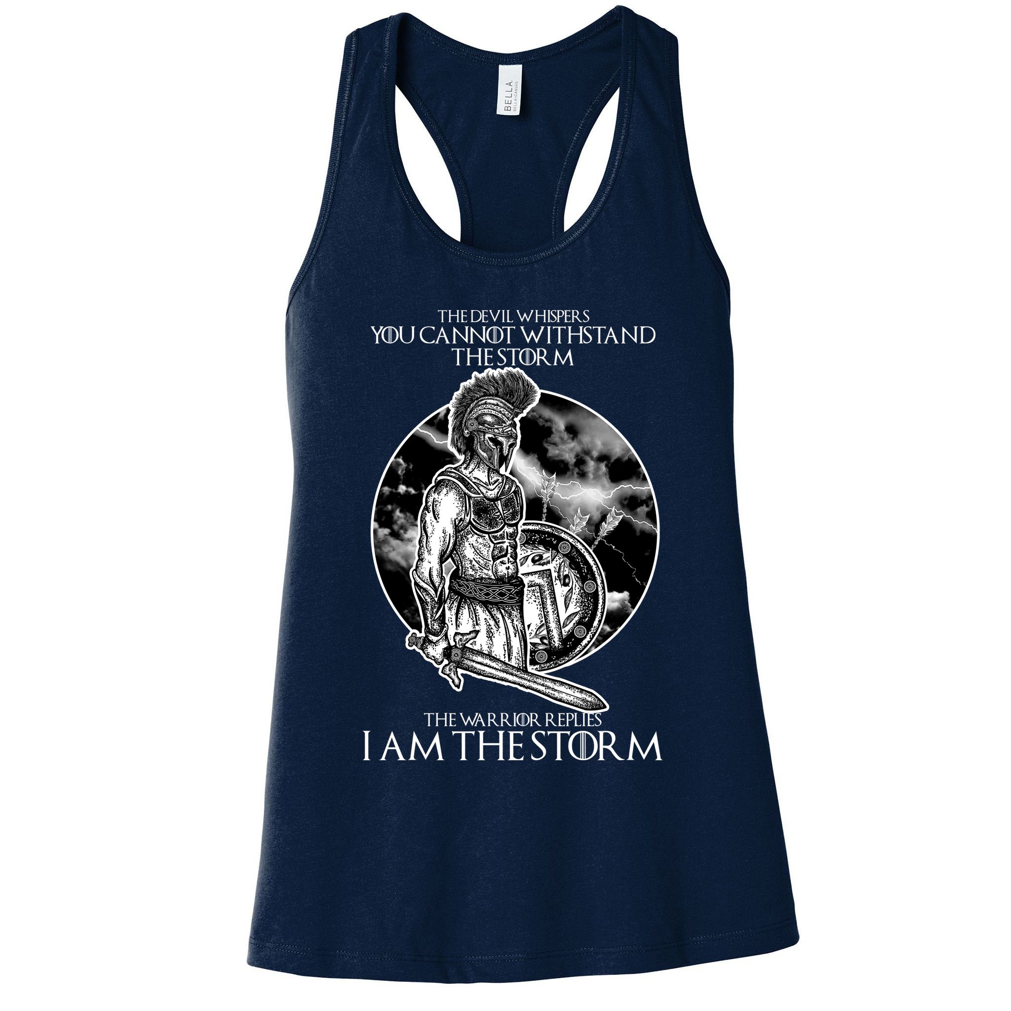 I Am The Storm Warrior Womens Tank Top