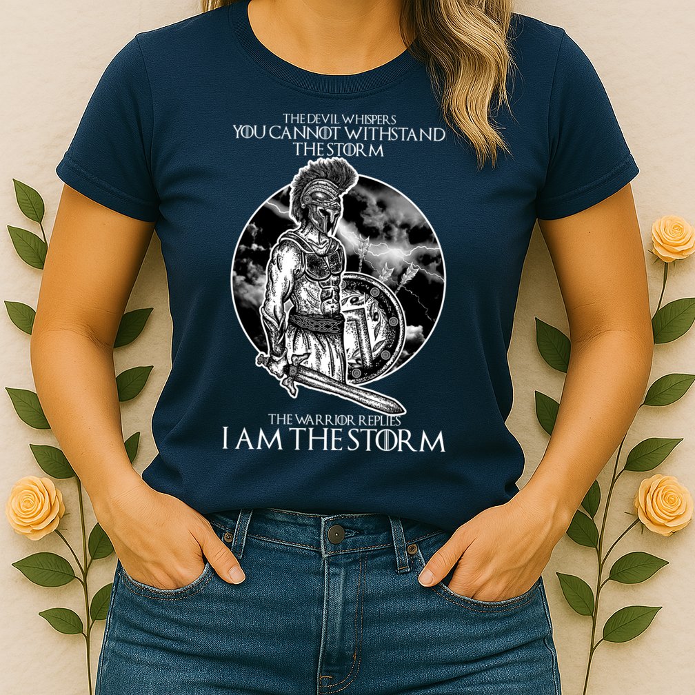 I Am The Storm Warrior Womens T-Shirt