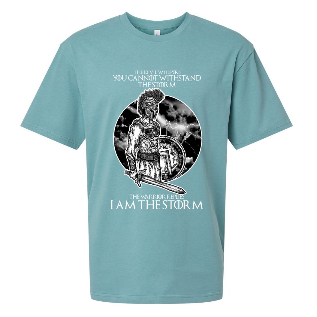 I Am The Storm Warrior Sueded Cloud Jersey T-Shirt