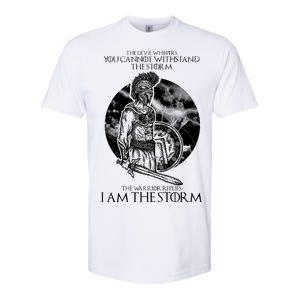 I Am The Storm Warrior Softstyle CVC T-Shirt