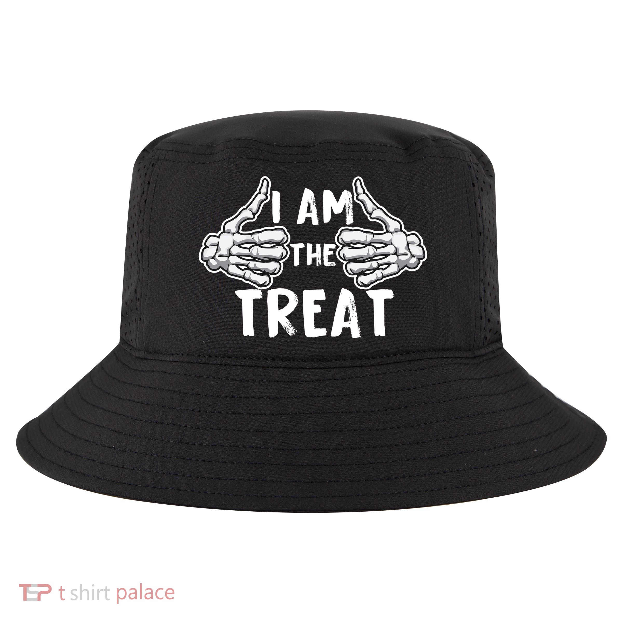 I Am The Treat Funny Halloween Cool Comfort Performance Bucket Hat