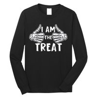 I Am The Treat Funny Halloween Long Sleeve Shirt