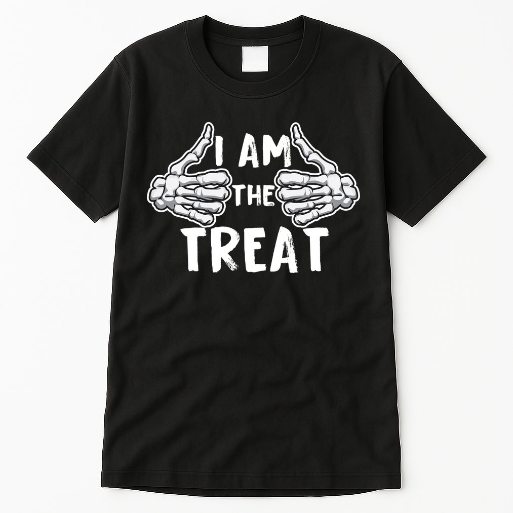 I Am The Treat Funny Halloween Tall T-Shirt