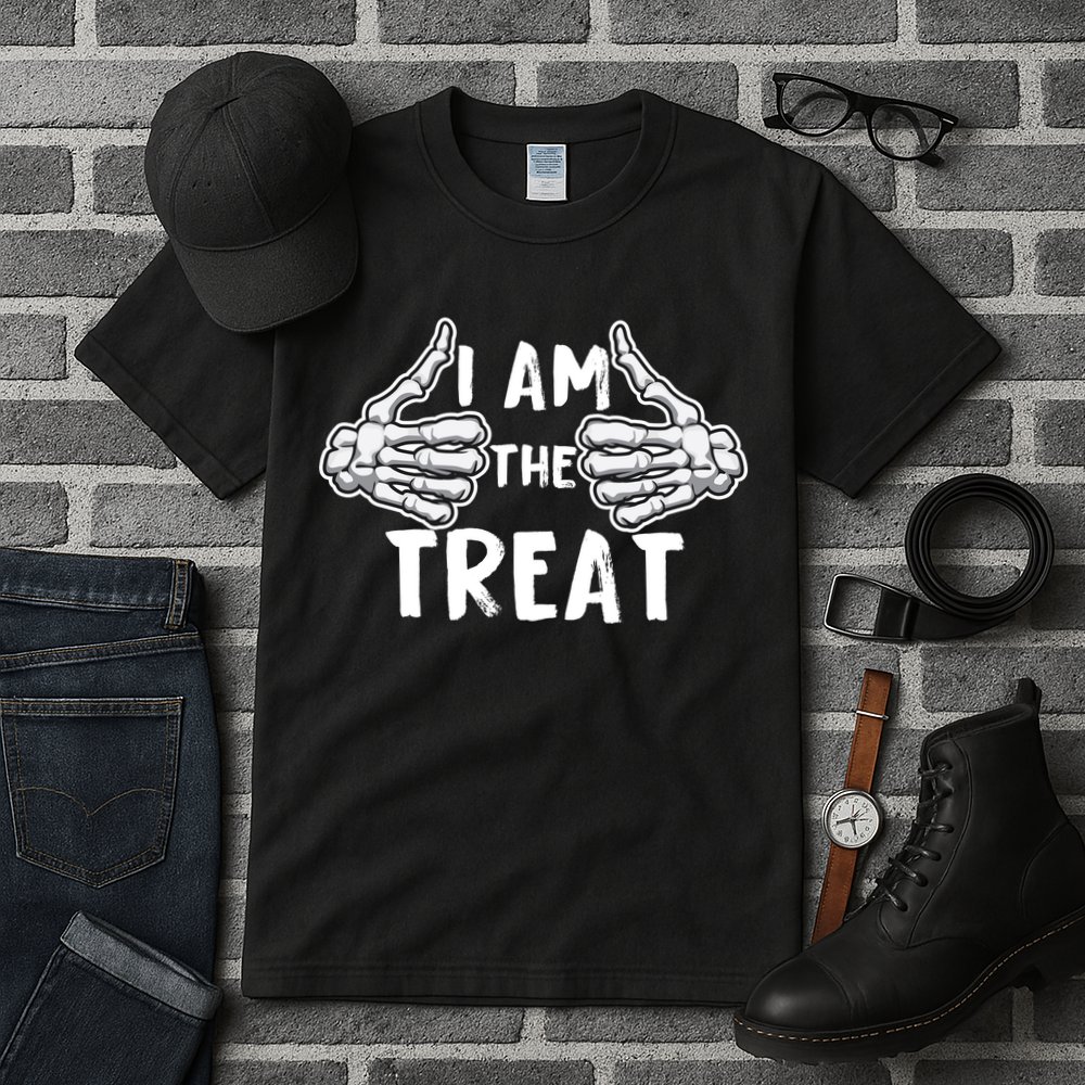 I Am The Treat Funny Halloween Tall T-Shirt