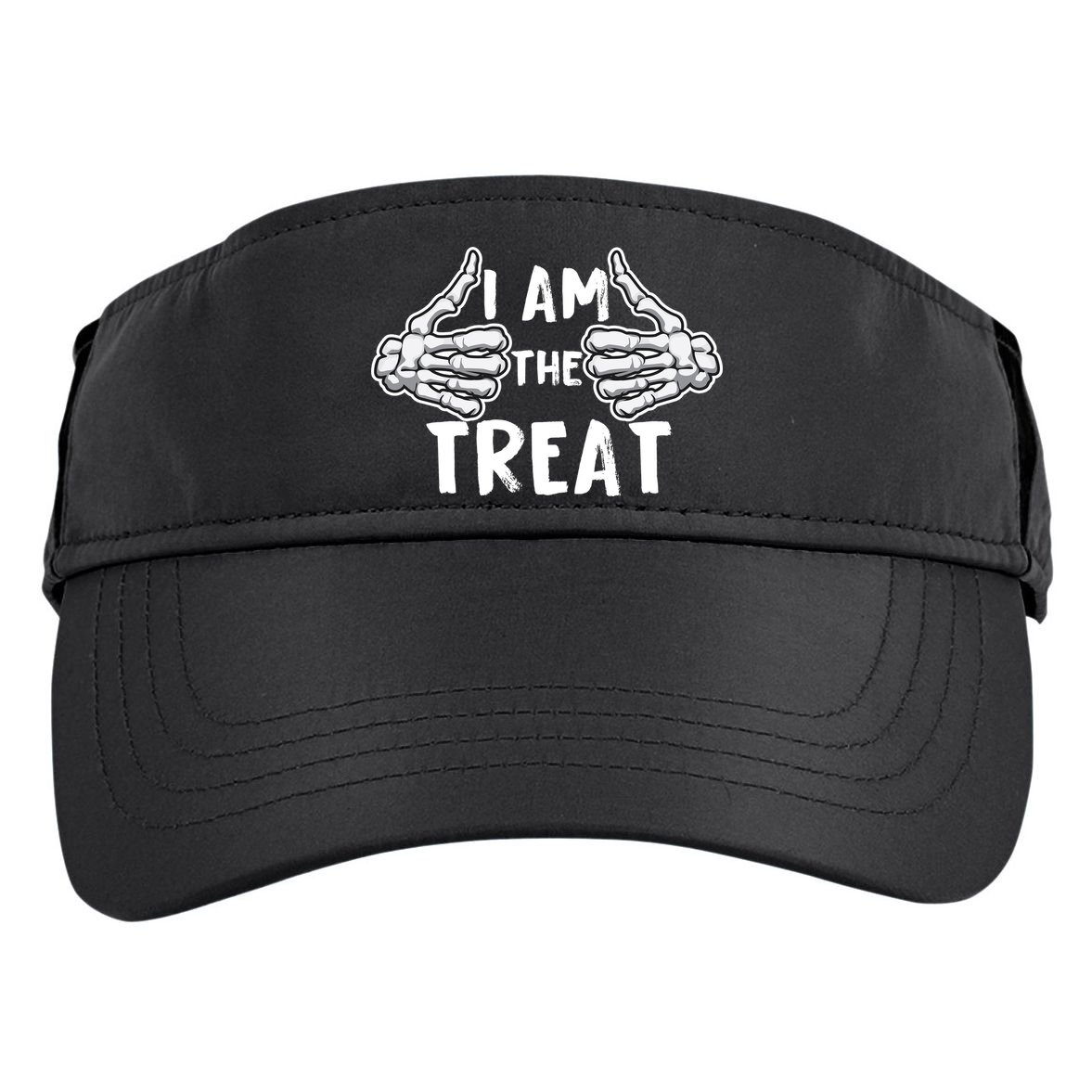 I Am The Treat Funny Halloween Adult Drive Performance Visor