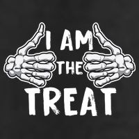 I Am The Treat Funny Halloween Adult Drive Performance Visor
