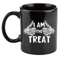 I Am The Treat Funny Halloween 11oz C Handle Ceramic Mug