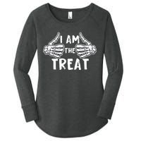 I Am The Treat Funny Halloween Women's Perfect Tri Tunic Long Sleeve Shirt