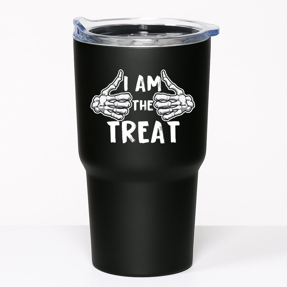 I Am The Treat Funny Halloween Tumbler